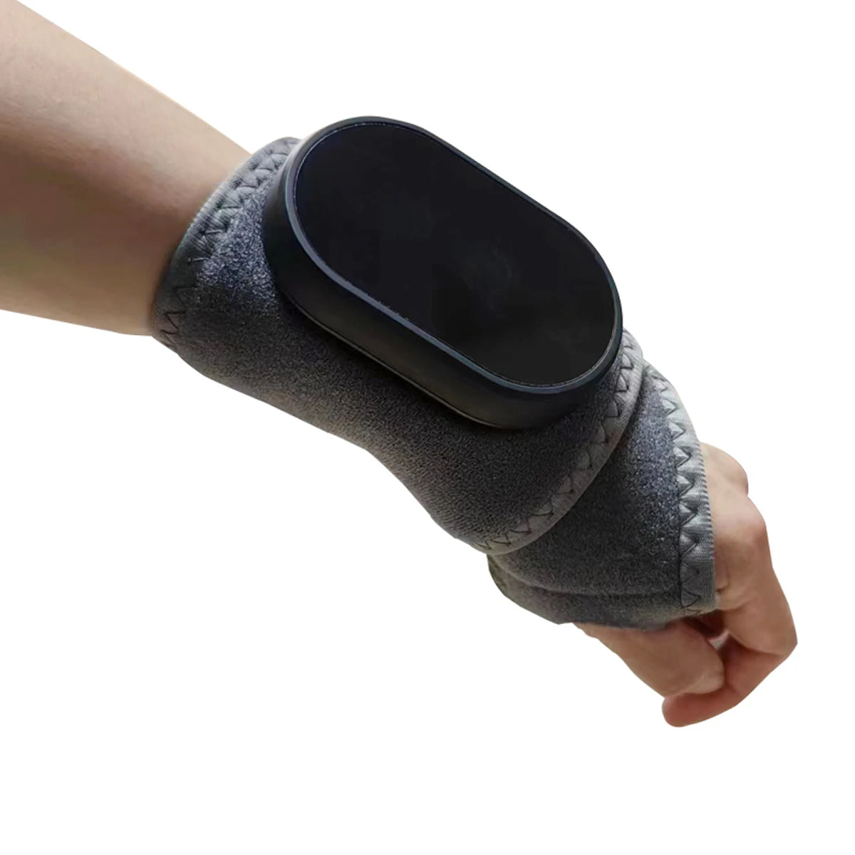 Charging Wrist Massager With Vibration And Hot Compress For Office