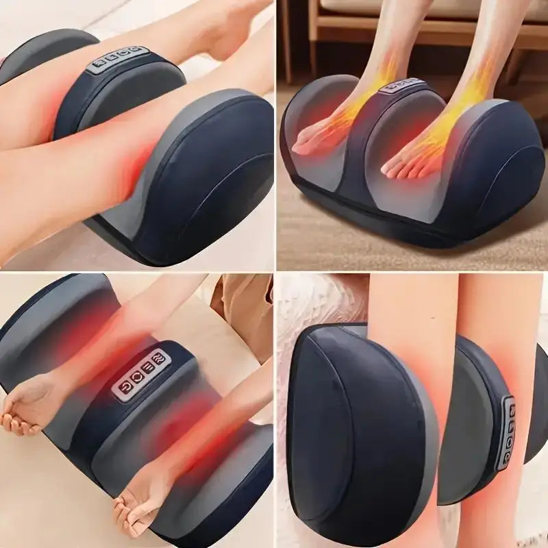 Foot And Leg Shiatsu Massage Machine US Plug With Heat