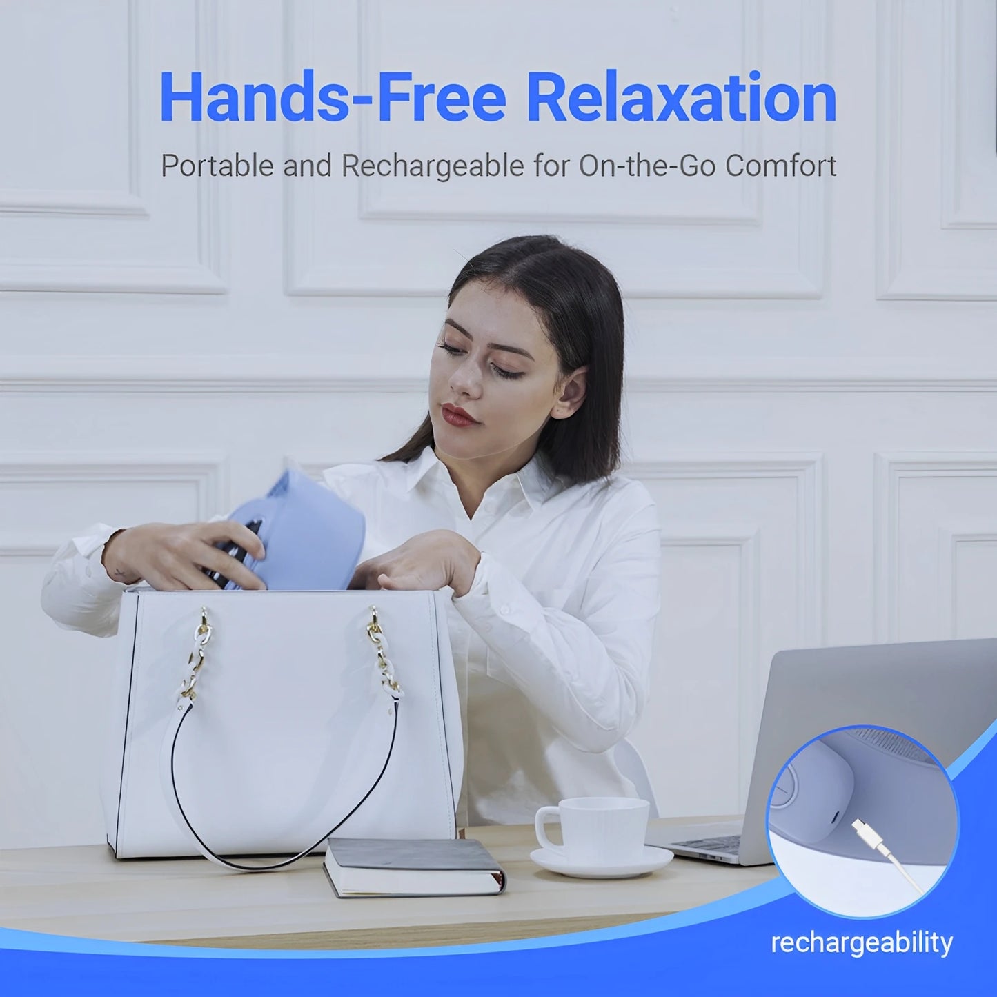 HIMOUTA Head Massager With Heat For Fatigue Relief
