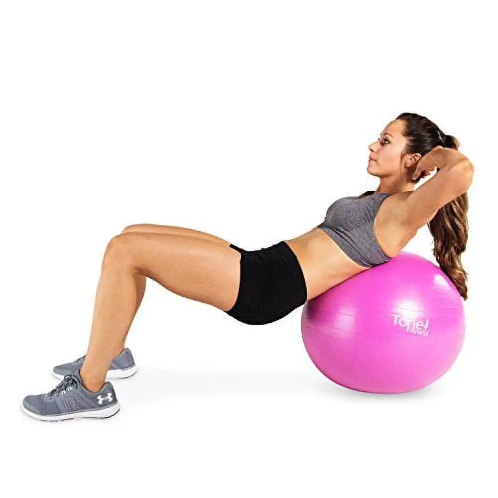 Explosion-Proof Fitness Yoga Ball For Home Gym Pilates And Pregnancy