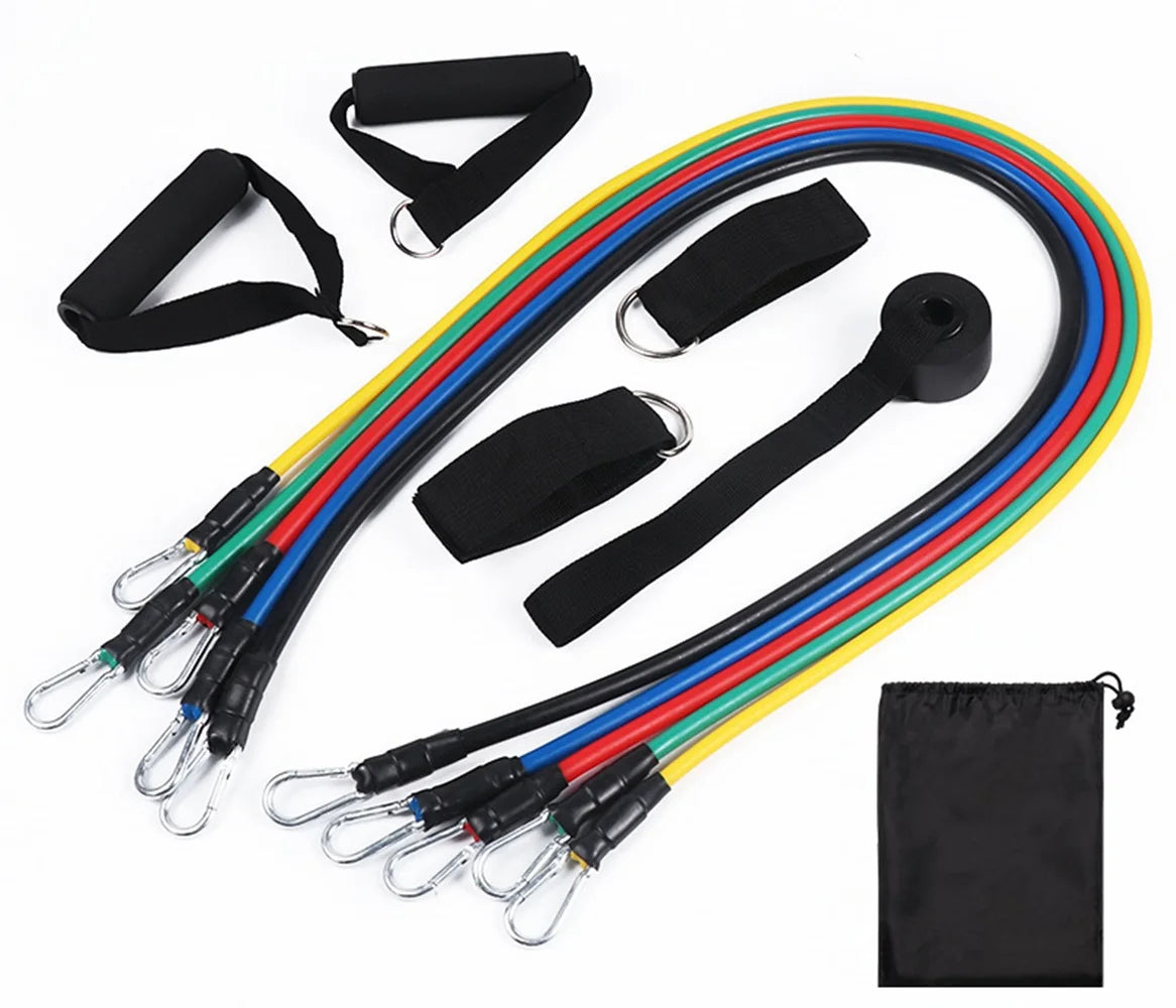 Multifunction Fitness Tension Rope Set For Stretching And Core Training