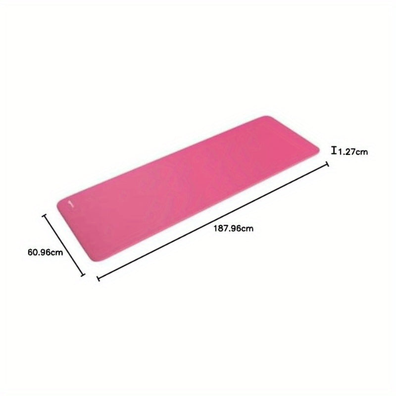 Extra Thick Yoga Mat with Carrying Strap for Fitness Workouts