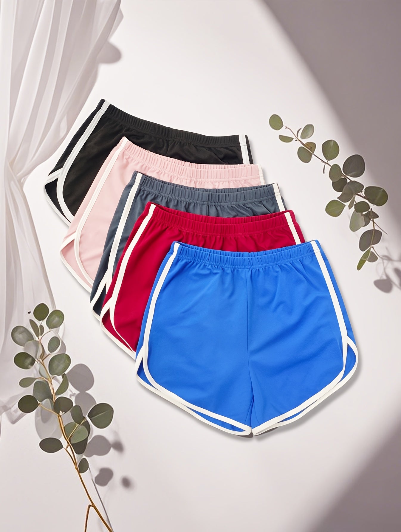 Five-Piece Yoga Casual Sport Leggings Set for Active Lifestyle