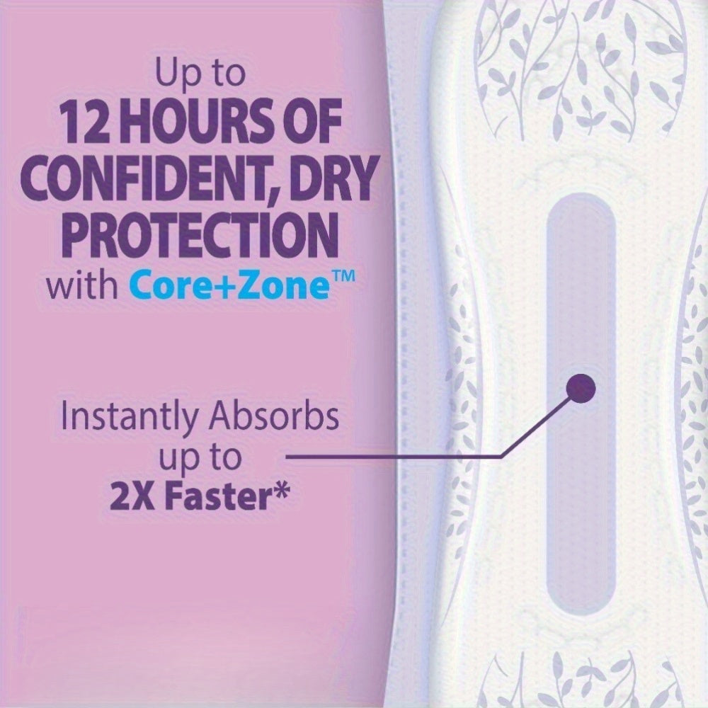 Options Women's Ultimate Absorbency Incontinence Pads for Comfort