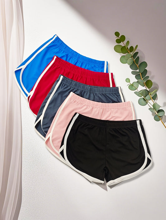 Five-Piece Yoga Casual Sport Leggings Set for Active Lifestyle