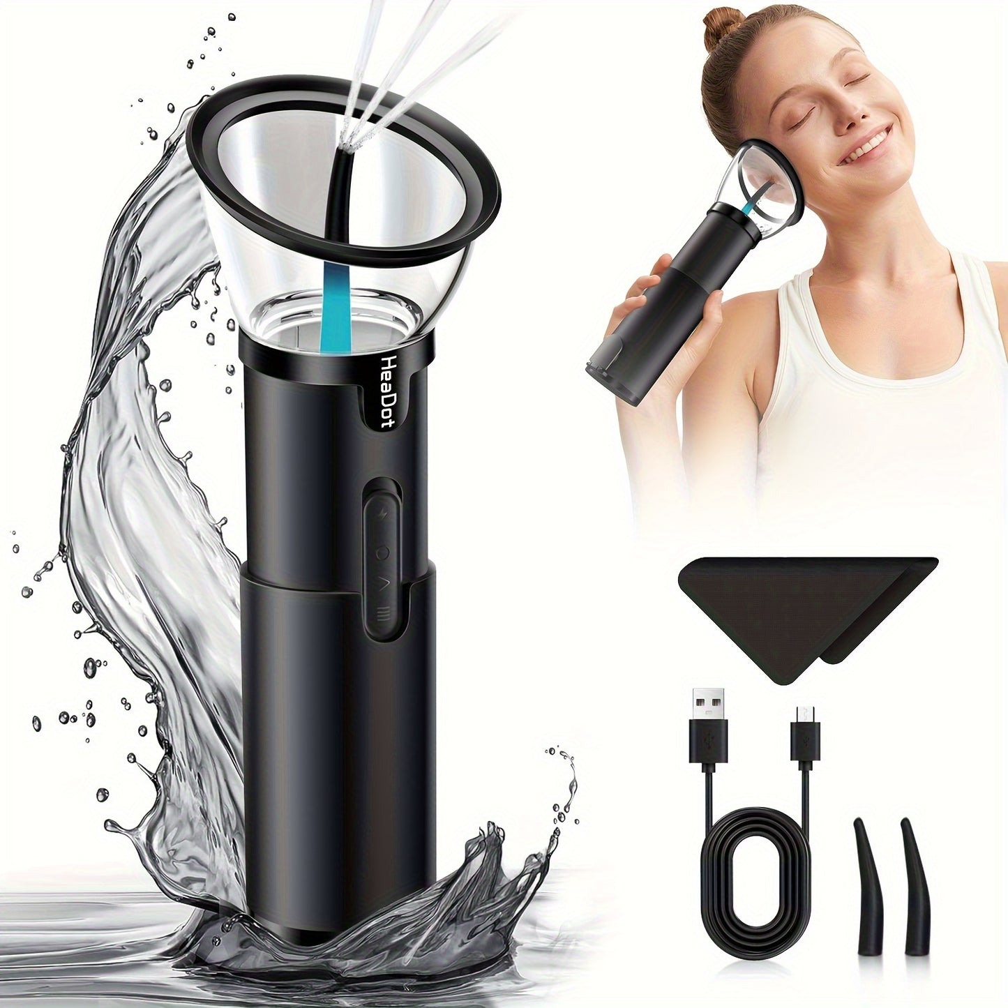 Upgraded Ear Wax Removal Tool with Adjustable Modes and USB Charging