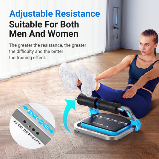 MERACH Ab Machine For Stomach Workout With Adjustable Resistance 330Lbs