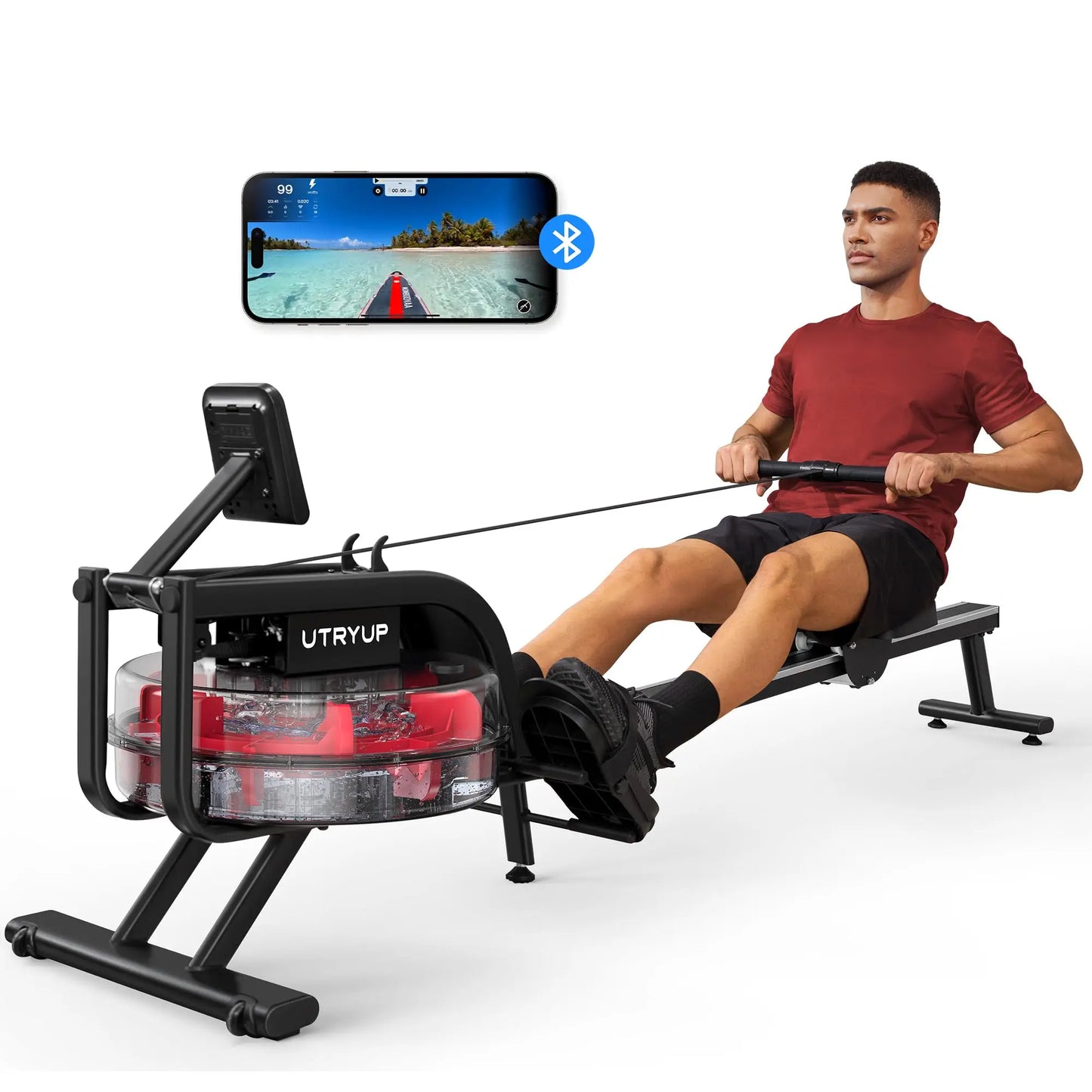 UTRYUP Magnetic Rowing Machine R05 R10 16-Level Quiet Resistance
