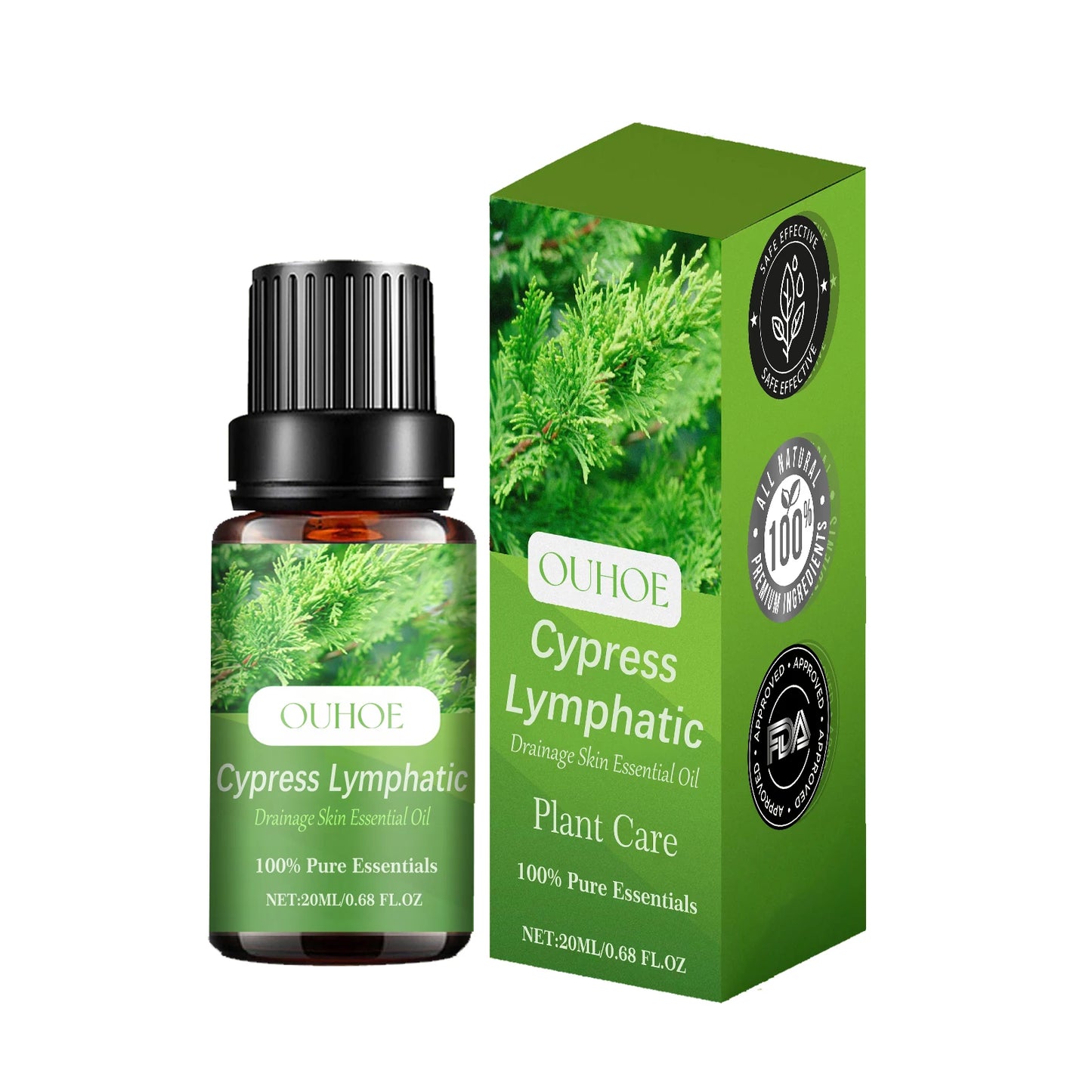 Ouhoe Lymphatic Drainage Oil For Firming Skin And Slimming