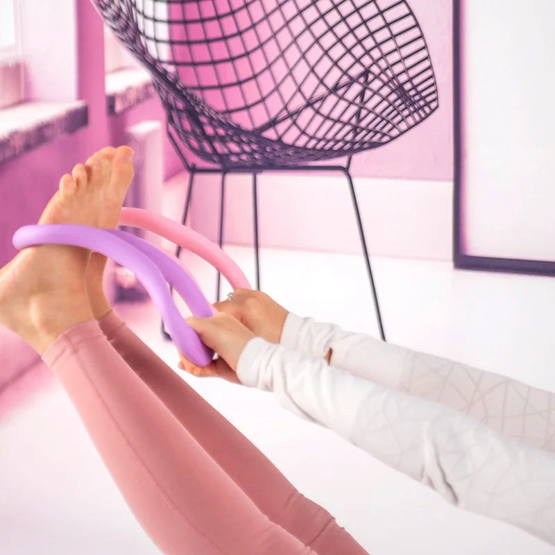 Pilates Yoga Ring Back Trainer Tensioning and Opening ErgonomicallyEnhanced Toolkit