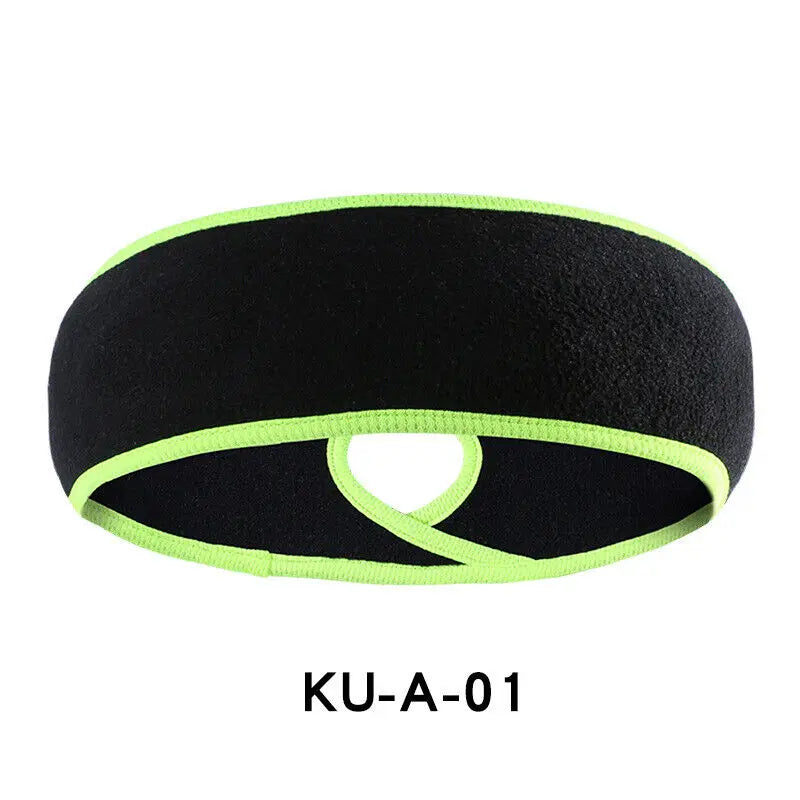 Guangdong Winter Fleece Ponytail Headband Earmuffs For Outdoor Sports