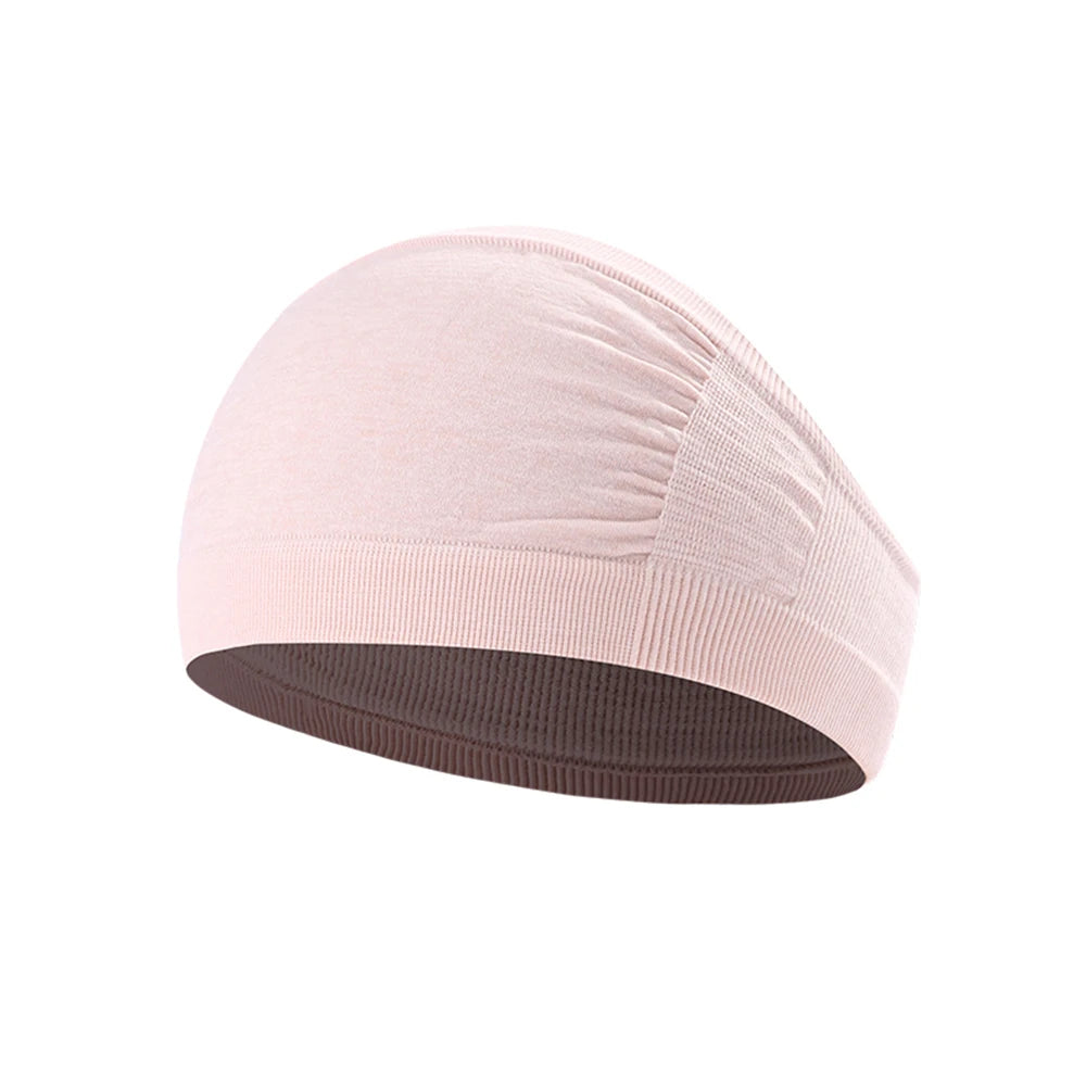 Unisex Sports Headband Wide Hair Wrap For Yoga Gym Running Sweatband