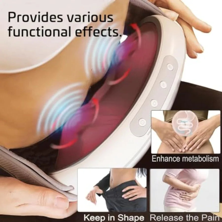 Electric Abdominal Massager For Belly Relief And Comfort