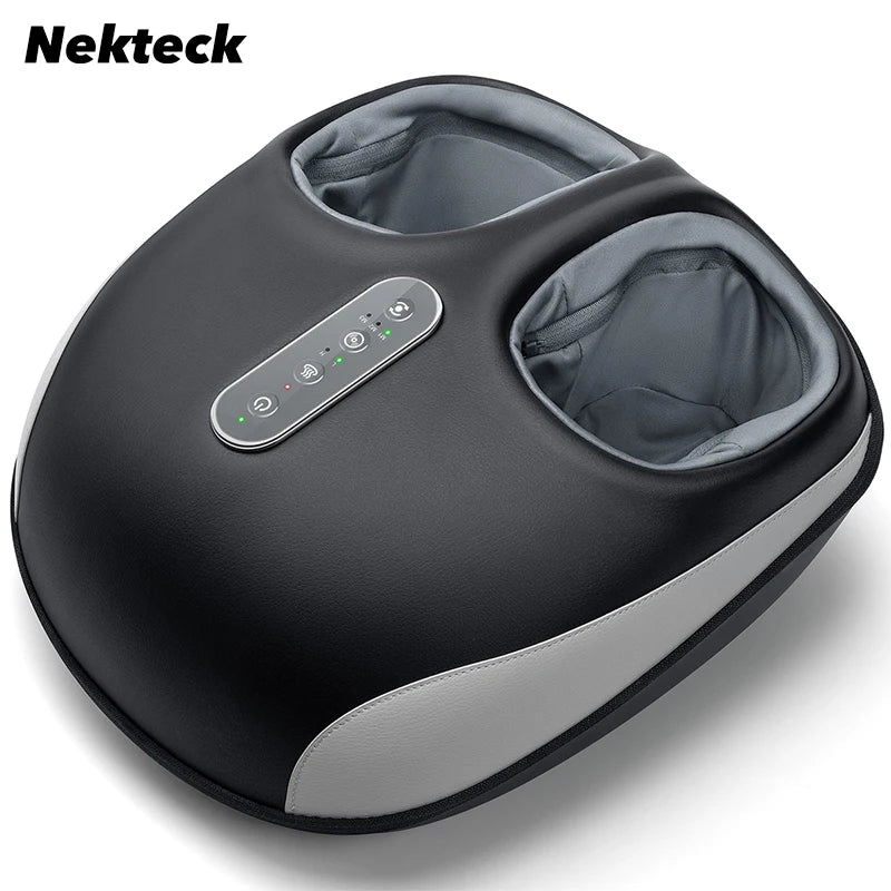 Nekteck Shiatsu Foot Massager With Heat Air Compression And Vibration