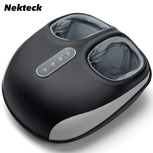 Nekteck Shiatsu Foot Massager With Heat Air Compression And Vibration