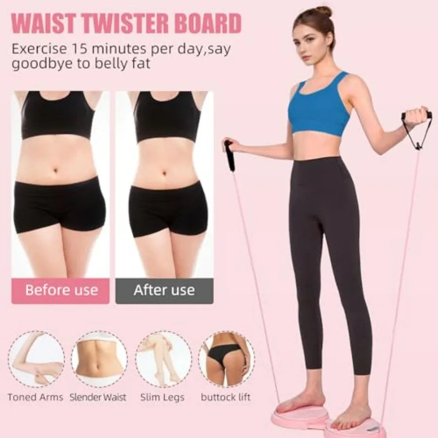 Waist Twisting Machine With Counter Adjustable Waist Twister Board