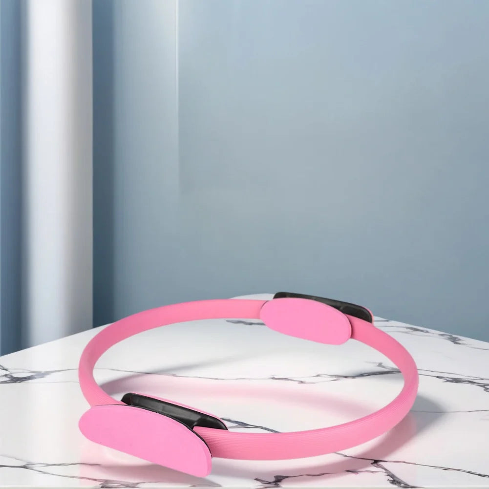 APWIKOGER Pilates Ring with Non Slip Handles Portable Fitness Circle
