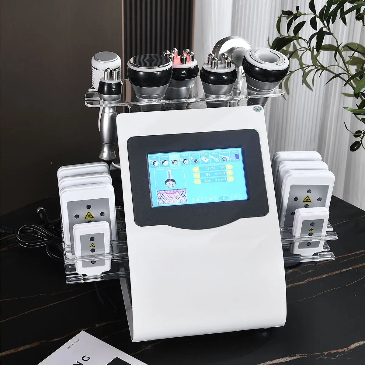 Amilibeauty 9 In 1 Cavitation Ultrasonic Vacuum Weight Loss Machine