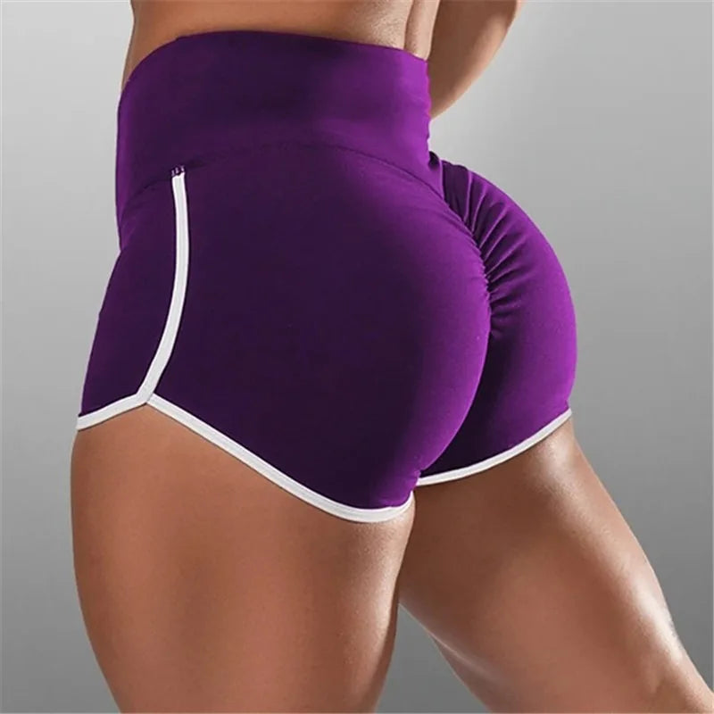 CN Zhejiang Women Yoga Shorts Low Waist Stretchy Gym Clothing