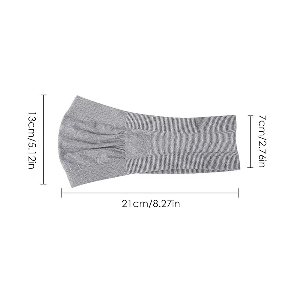 Unisex Sports Headband Wide Hair Wrap For Yoga Gym Running Sweatband