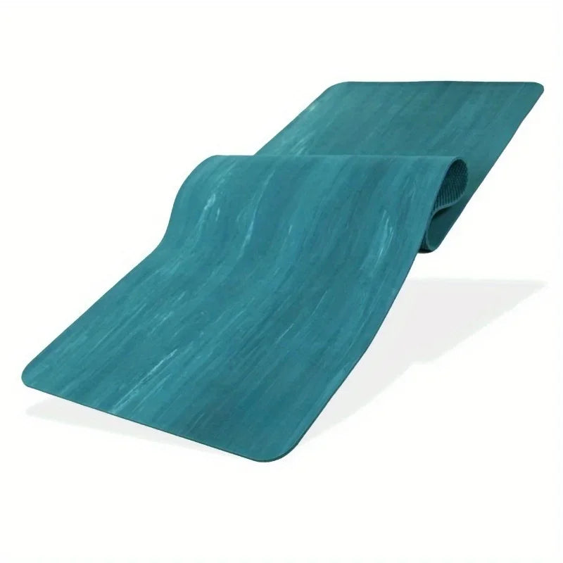 Non Slip Treaded 4mm Rubber Yoga Mat For High Intensity Workouts And Pilates Training