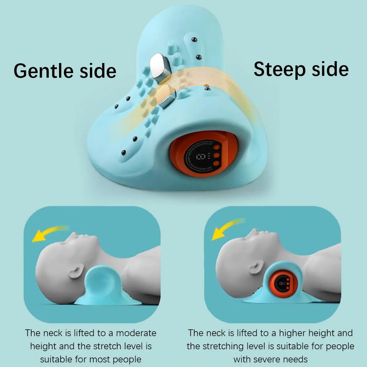 Neck Massager With Electric Shoulder Massage For Relaxation 8808