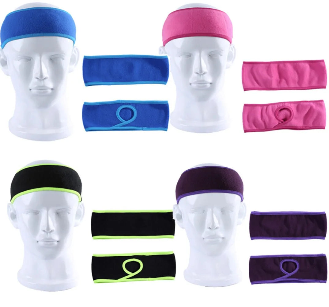 Guangdong Winter Fleece Ponytail Headband Earmuffs For Outdoor Sports