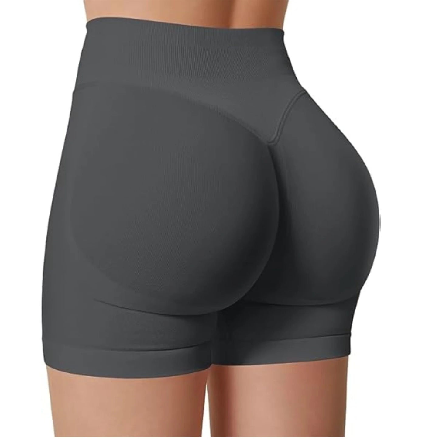 High Waisted Yoga Shorts For Women Seamless Fitness