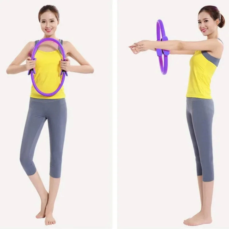 Yoga Pilates Ring Durable Non Slip Circle For Pelvic Floor