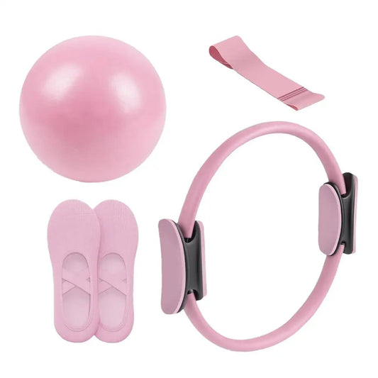 XMSJH Pilates Ring And Ball Set For Core Strength Workout