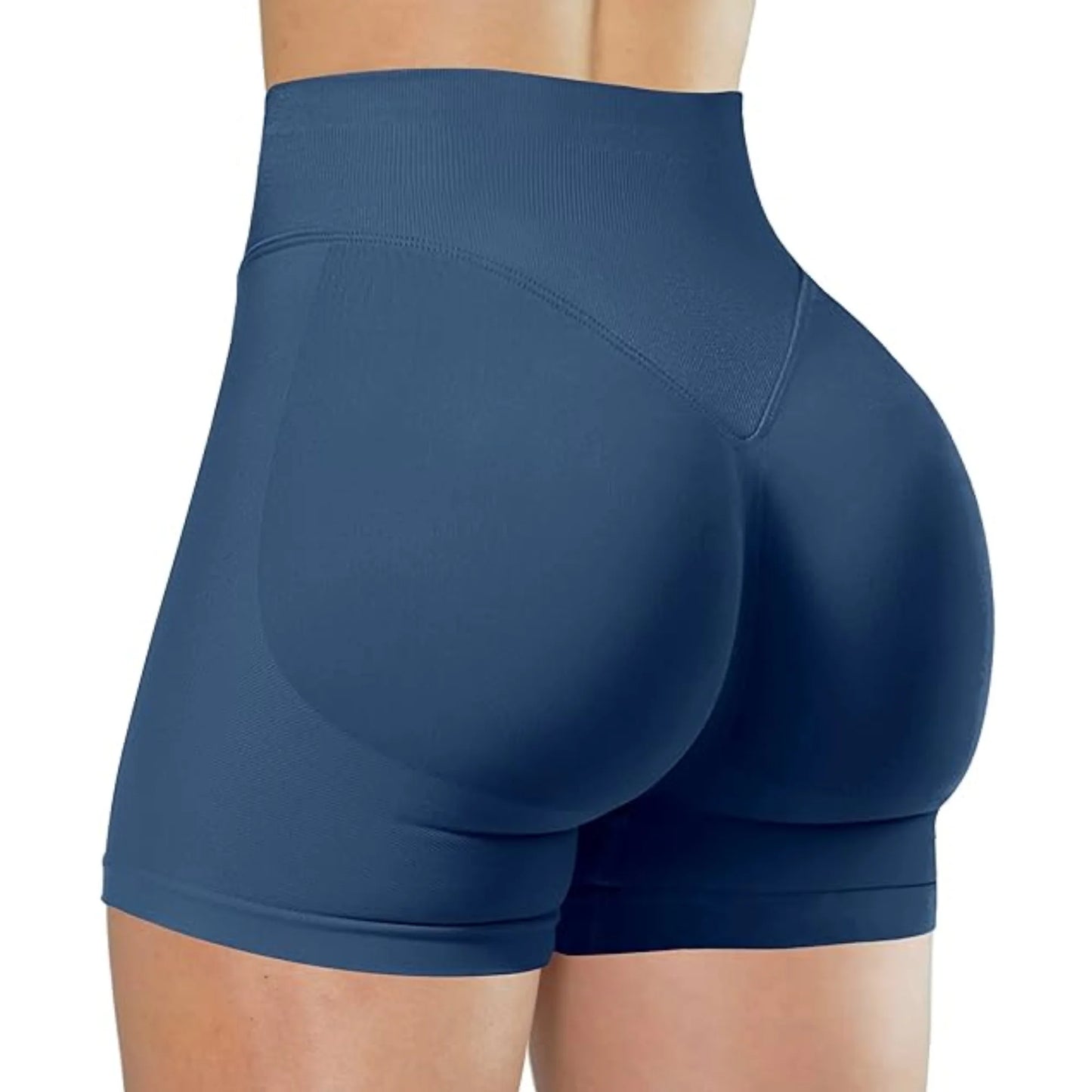 High Waisted Yoga Shorts For Women Seamless Fitness