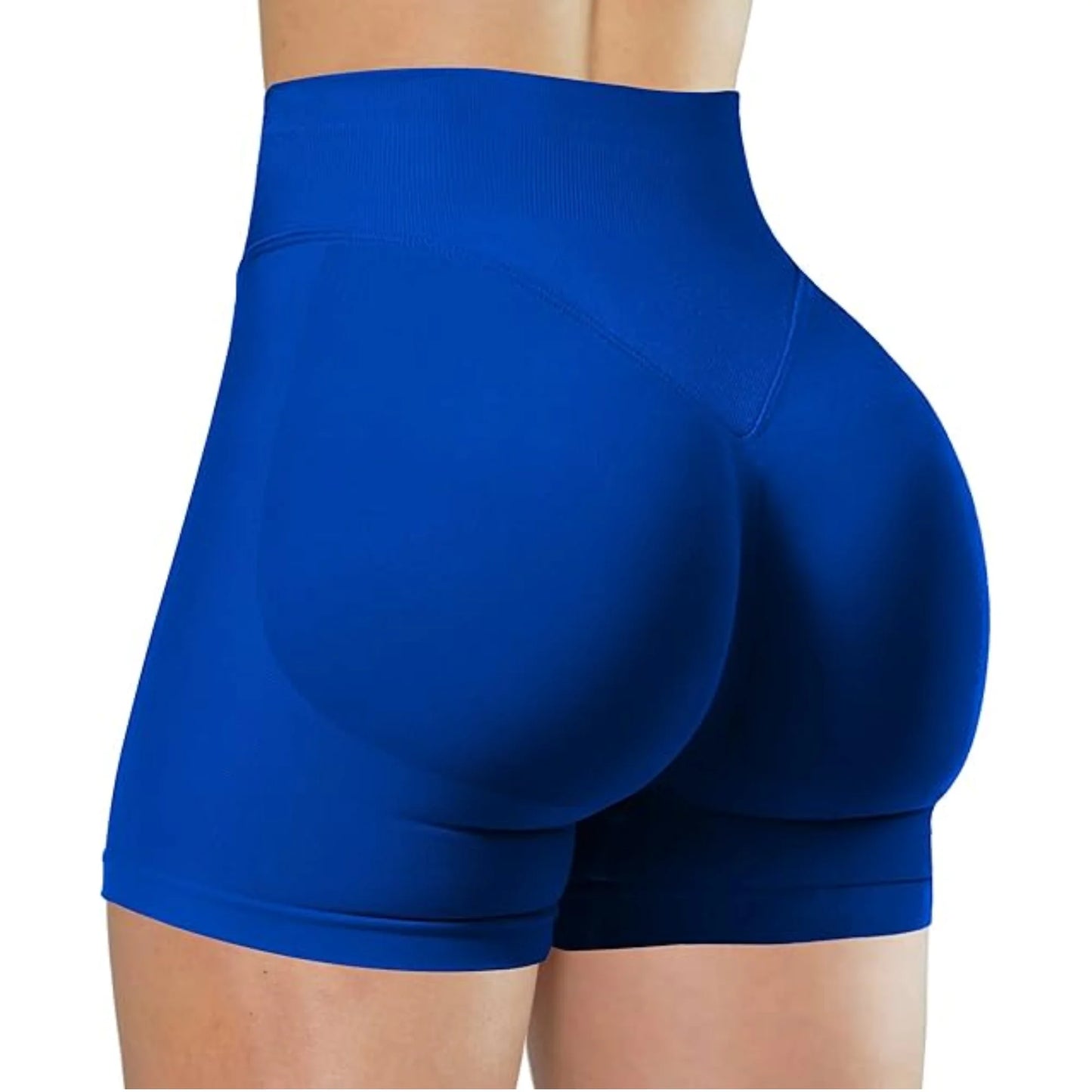 High Waisted Yoga Shorts For Women Seamless Fitness