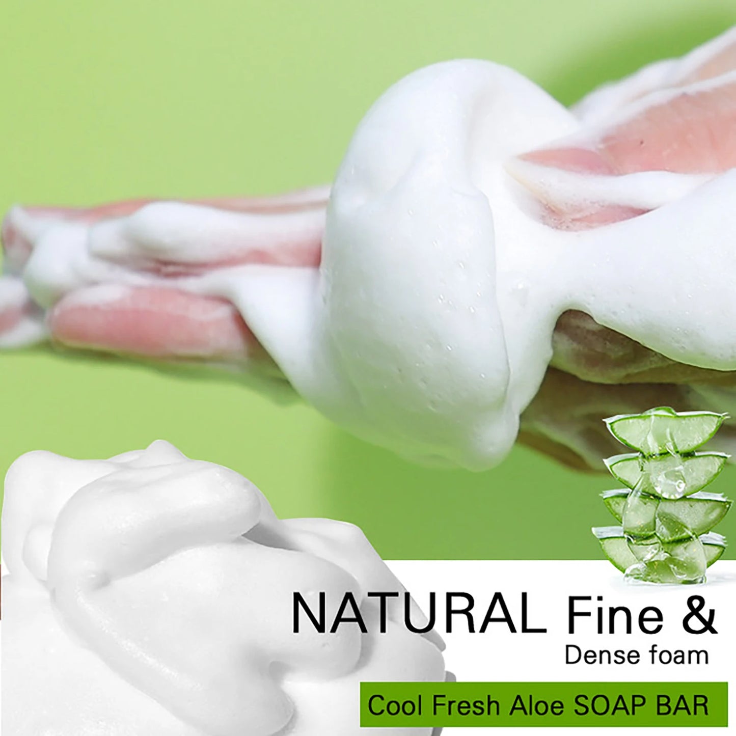 AILKE Aloe Vera Soap For Clear Skin And Hydration