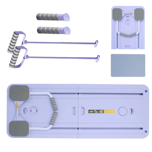 Pilates Ab Core Board Trainer Foldable Multifunctional Abdominal Board For Full Body Strength Training Equipment