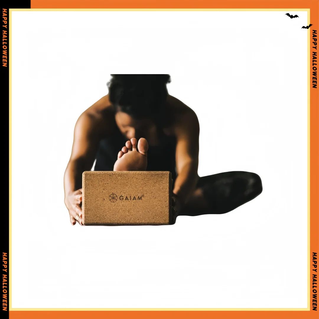 Non Slip Cork Yoga Block For All Levels Deepen Stretches