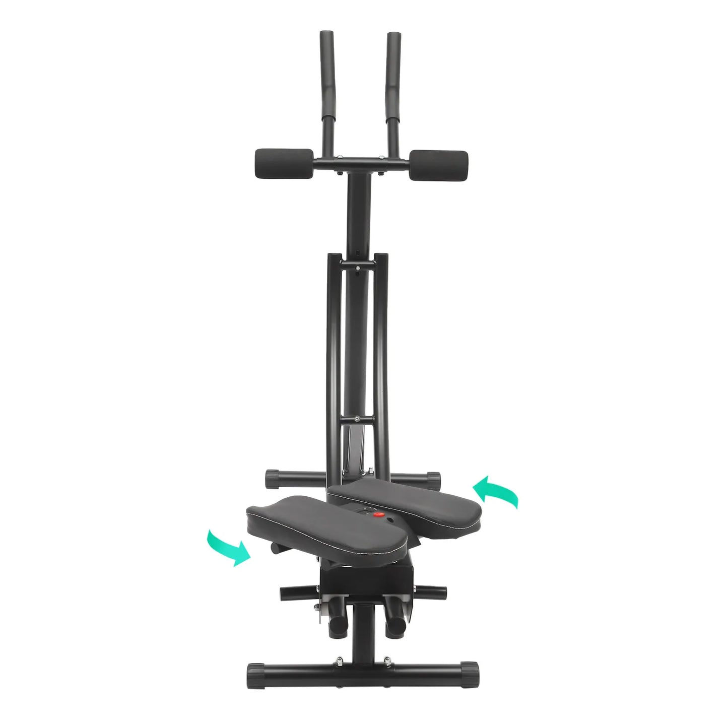 Foldable Ab Machine for Home Gym 3 Gears LED Display