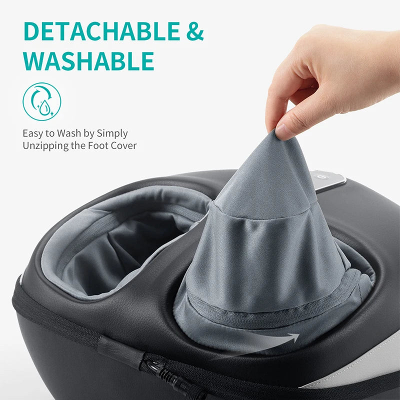 Nekteck Shiatsu Foot Massager With Heat Air Compression And Vibration