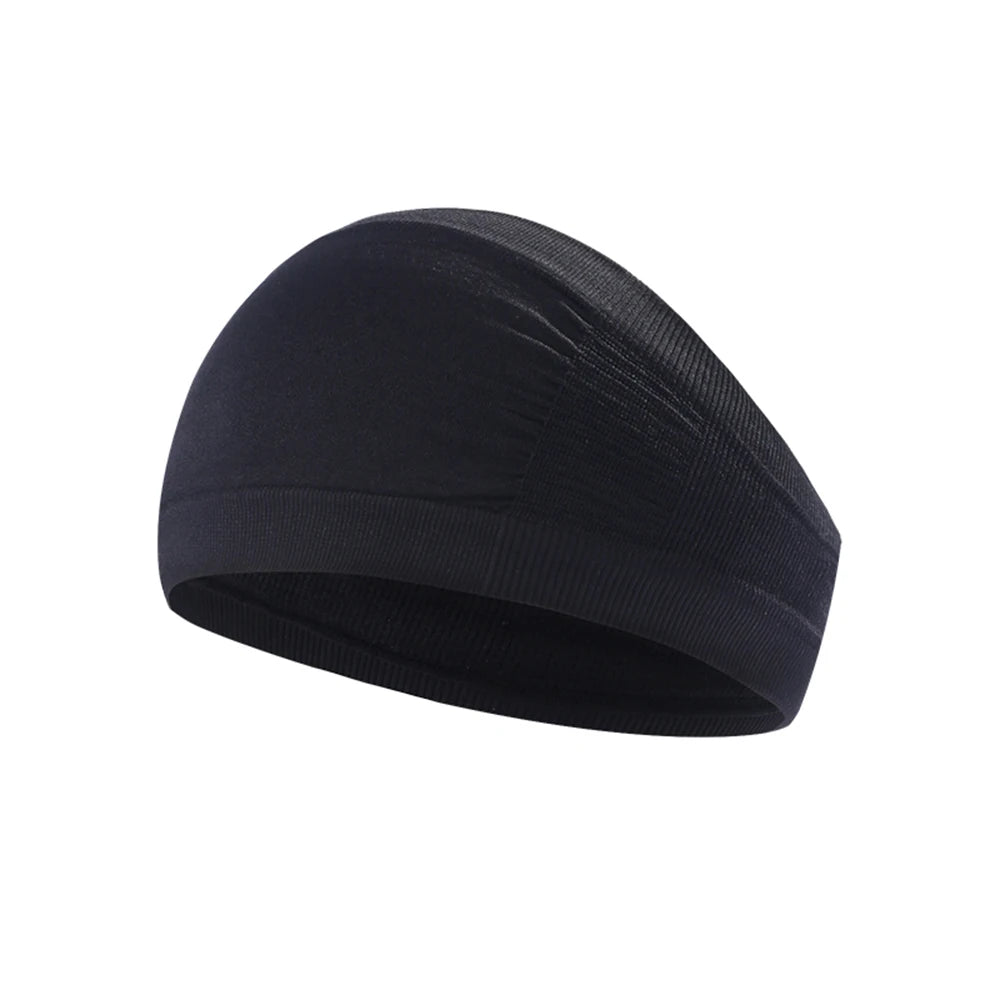 Unisex Sports Headband Wide Hair Wrap For Yoga Gym Running Sweatband