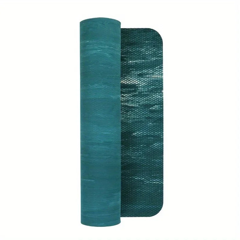 Non Slip Treaded 4mm Rubber Yoga Mat For High Intensity Workouts And Pilates Training