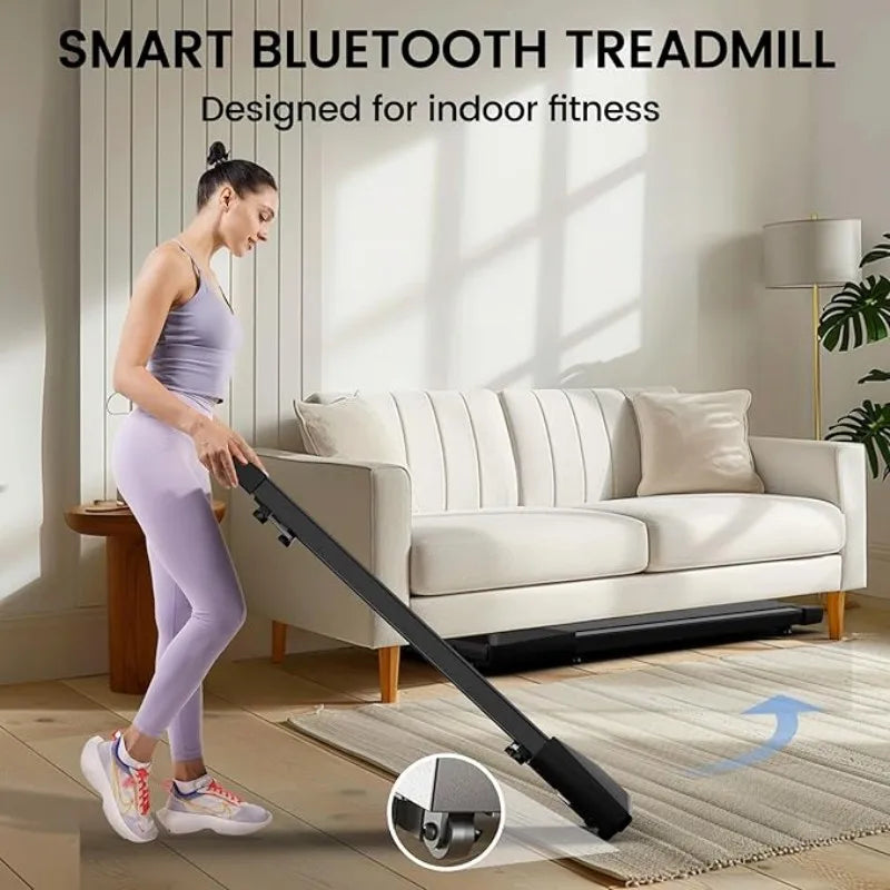 Superun 2in1 Home Office Walking Treadmill With App