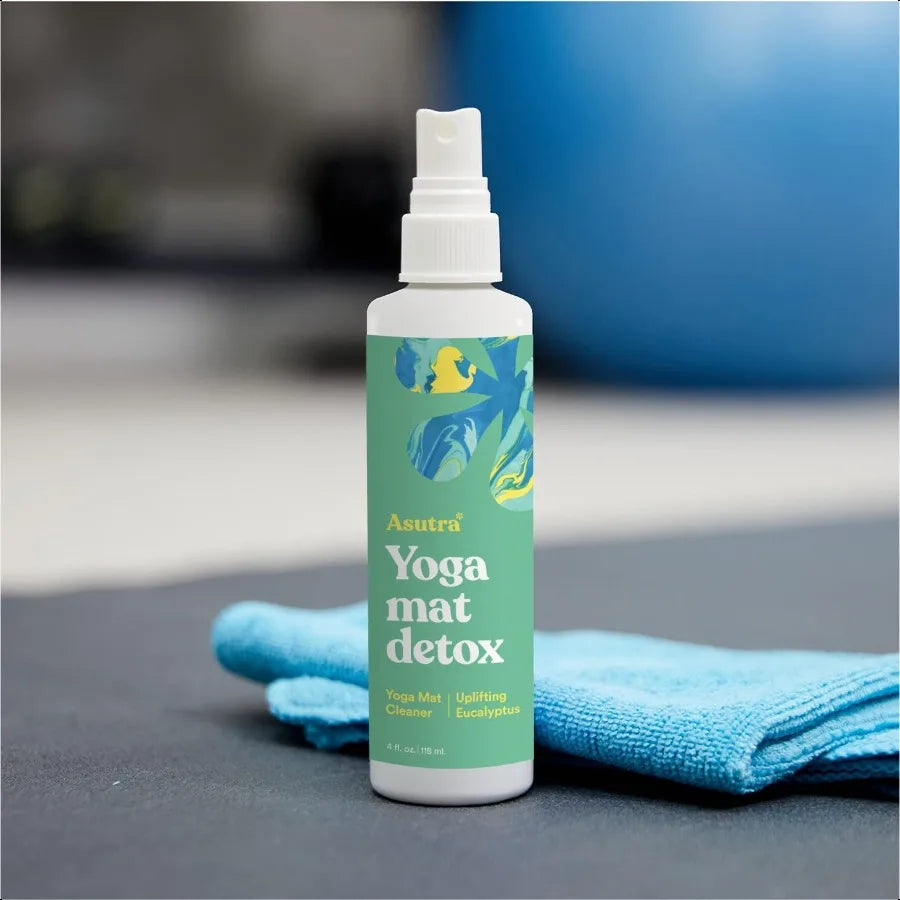 Yoga Mat Cleaner Spray Uplifting Eucalyptus Organic Cleansing