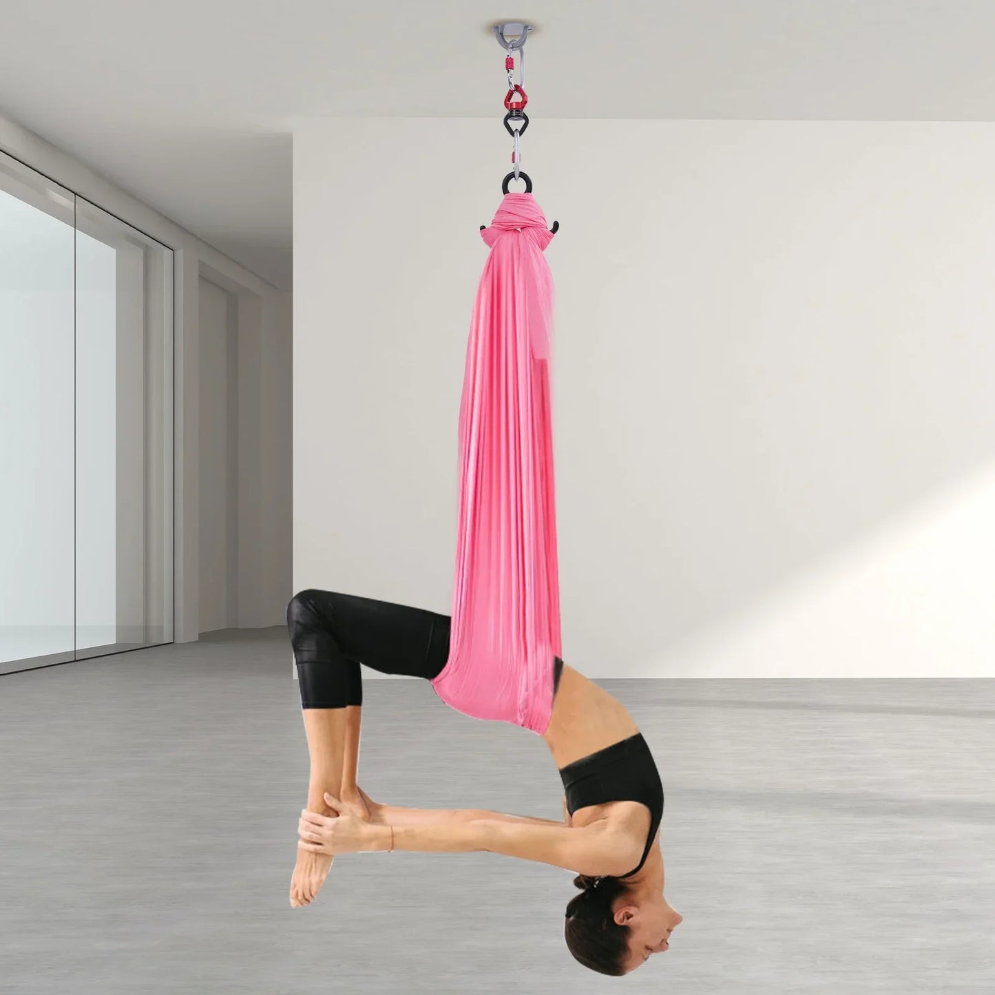 Bymaocar Polyester Aerial Yoga Hammock Kit 500kg