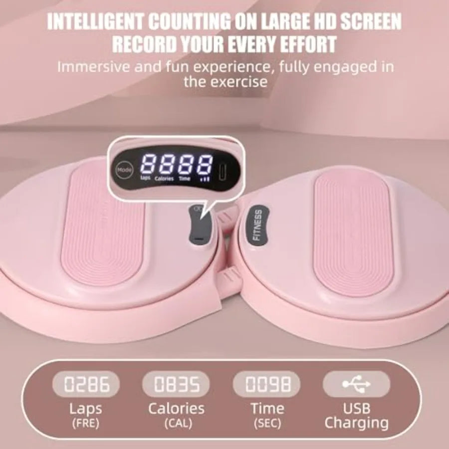 Waist Twisting Machine With Counter Adjustable Waist Twister Board