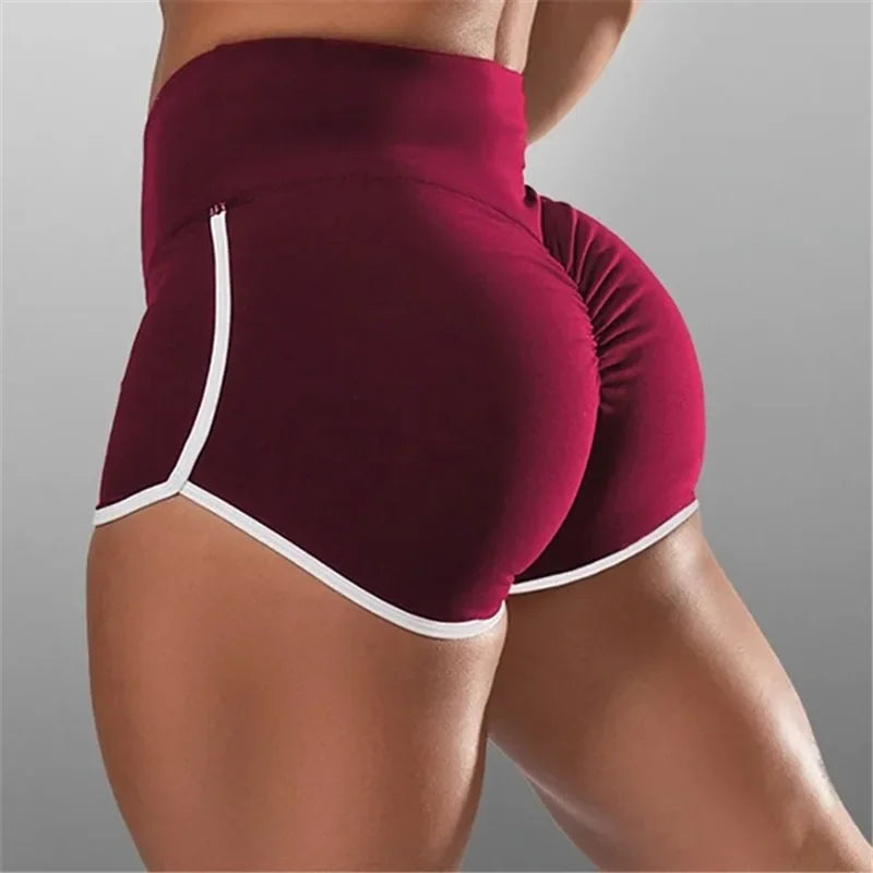 CN Zhejiang Women Yoga Shorts Low Waist Stretchy Gym Clothing