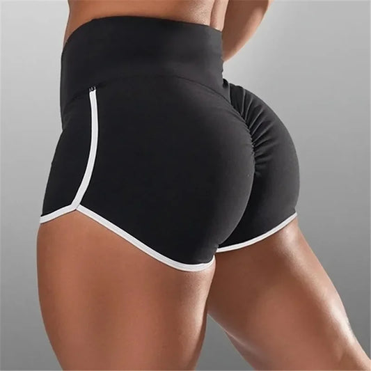 CN Zhejiang Women Yoga Shorts Low Waist Stretchy Gym Clothing