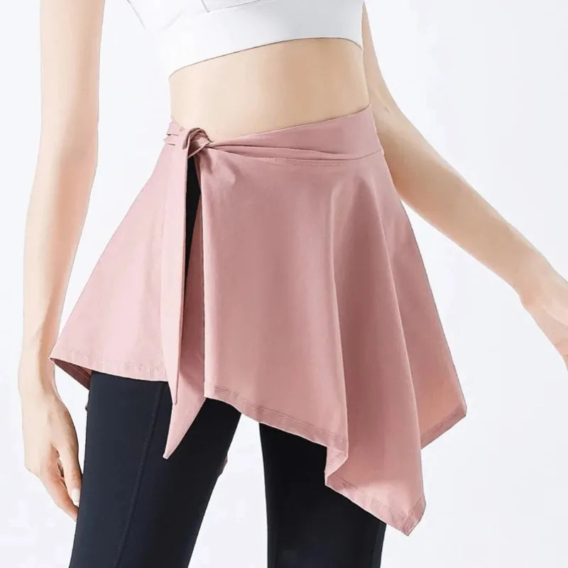 Sports Skirt Cover One Piece Absorbent Yoga Skirt For Fitness