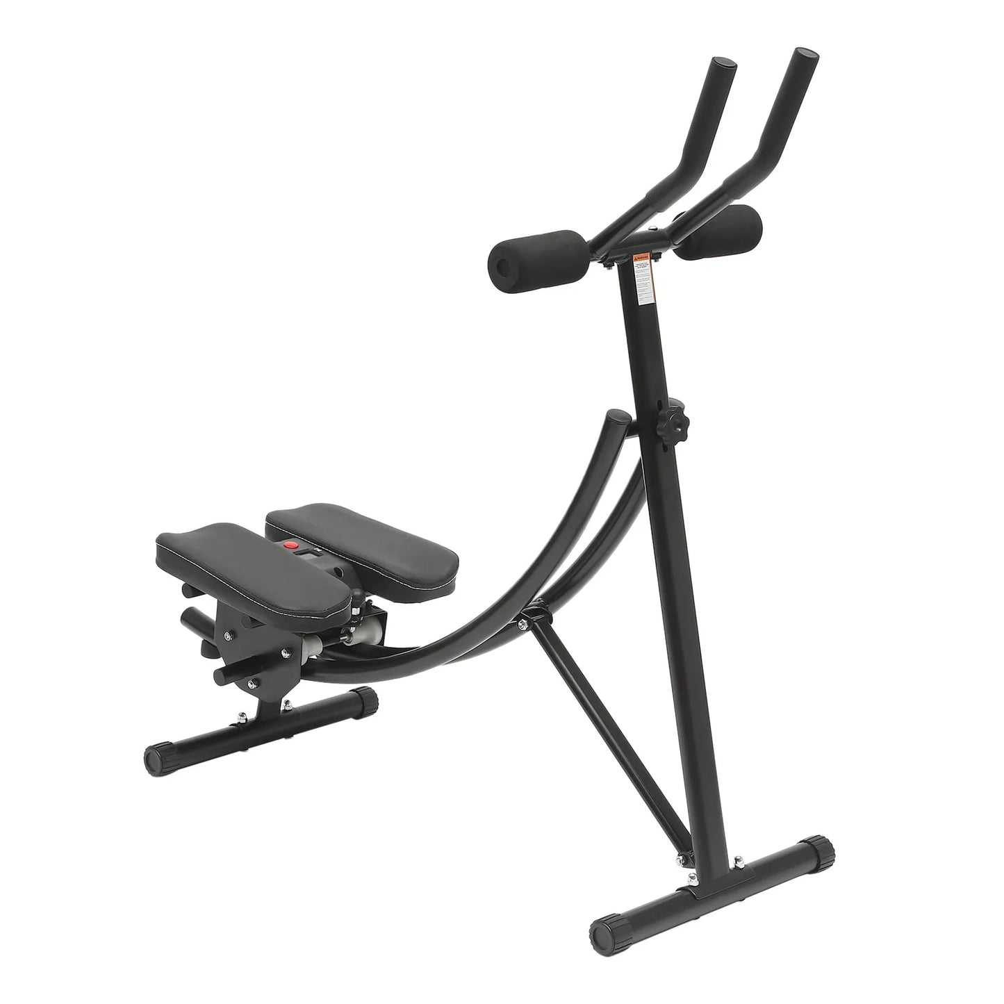Foldable Ab Machine for Home Gym 3 Gears LED Display