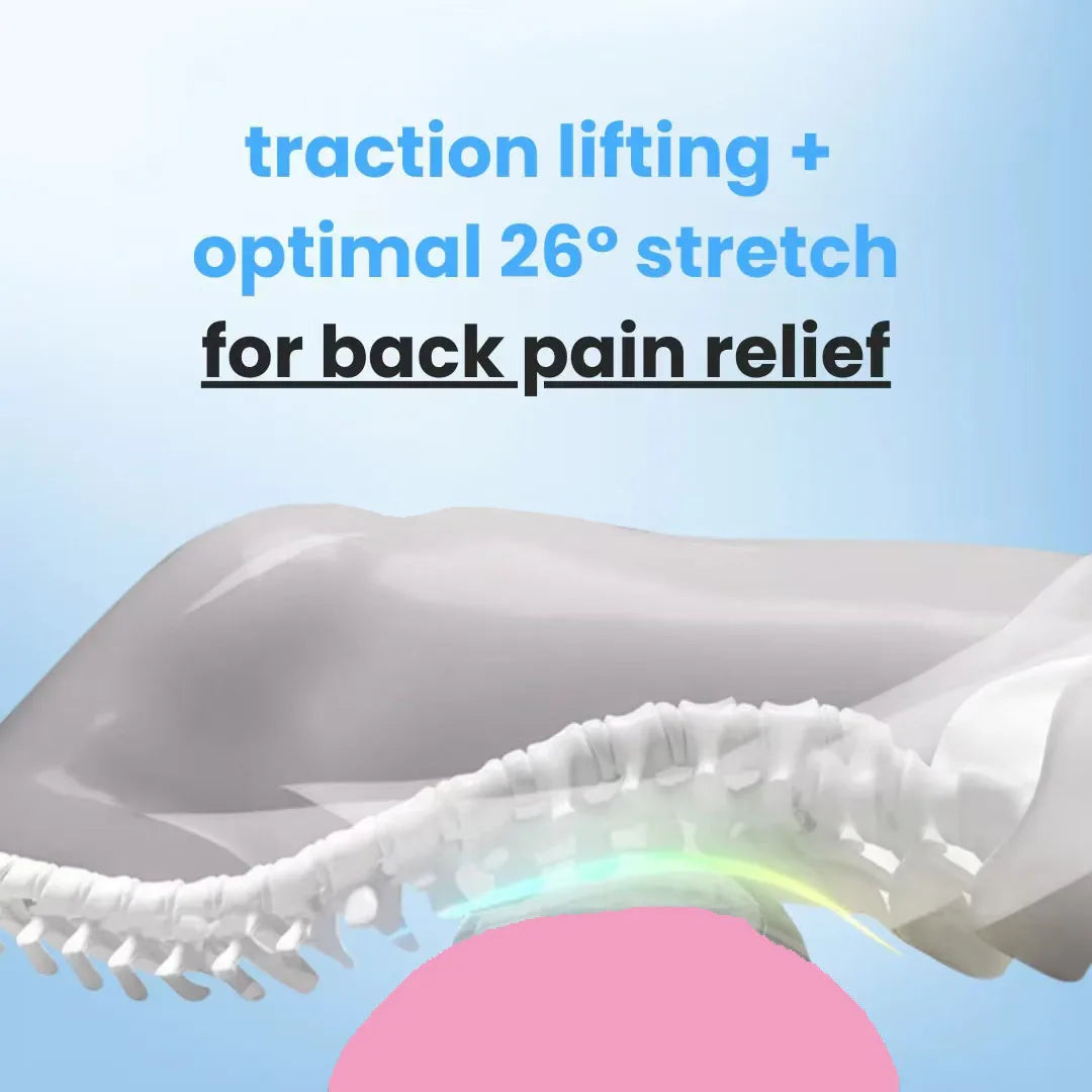 Emeka 3-In-1 Back Massager Pillow for Waist Pain Relief