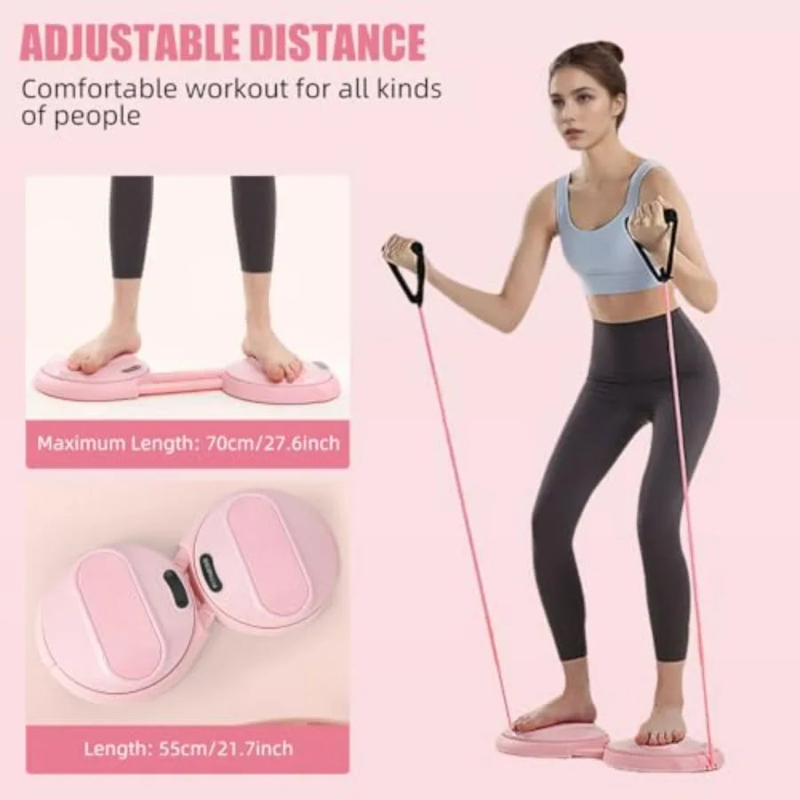 Waist Twisting Machine With Counter Adjustable Waist Twister Board