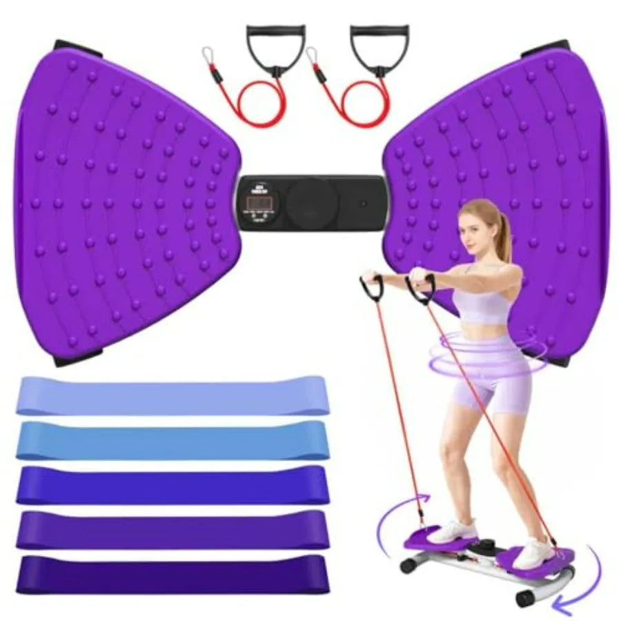 Ab Twister Board With 5 Resistance Bands And 330 Pounds Capacity